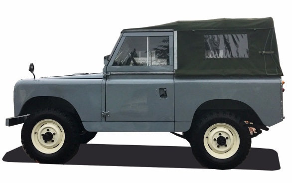 Land Rover Series 88" Canvas Top with Side Windows